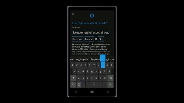 Anteprima Italiana - Snooze per Windows 10 Mobile Redstone 2 (Microsoft Edge) смотреть онлайн