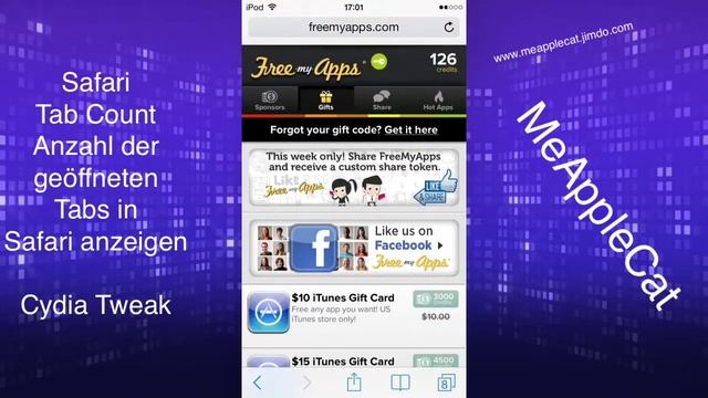 SafariTabCount - Cydia Tweak - Anzahl der offenen Tabs in Safari anzeigen - iPhone & Co. смотреть онлайн