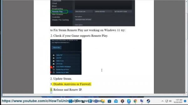 Fix Steam Remote Play not working on Windows 11/10