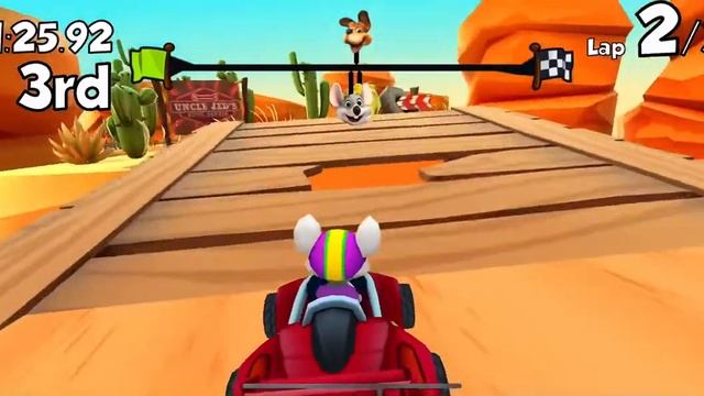 Chuck E. Cheese racing world gameplay ￼ смотреть онлайн