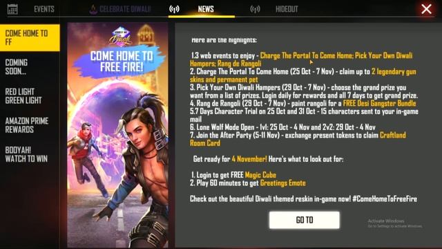 How To Get Free Magic Cube In Free Fire | Free Fire Me Free Magic Cube Kaise Le | FF Diwali Event смотреть онлайн