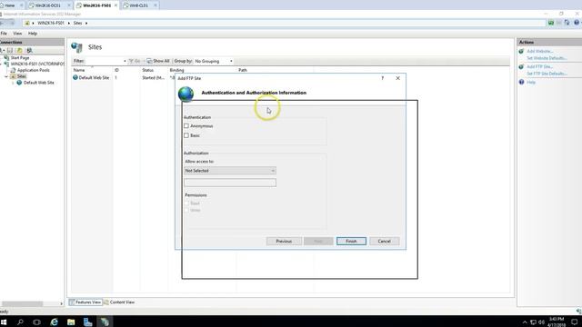 28 - Windows Server 2016 - How to Install & Configure FTP Server on Windows Server 2016 смотреть онлайн