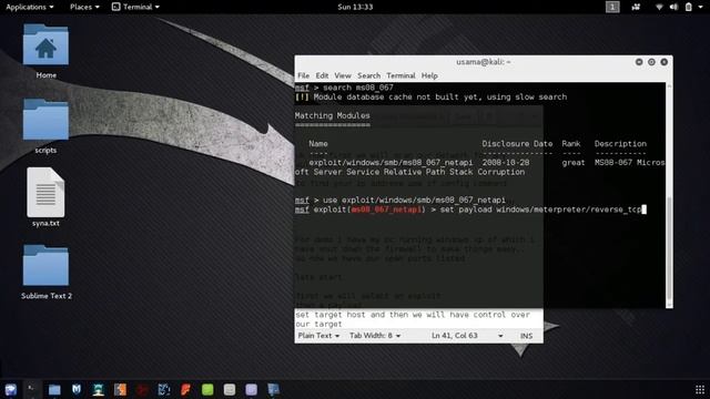Windows Hacking using MetaSploit Framework смотреть онлайн
