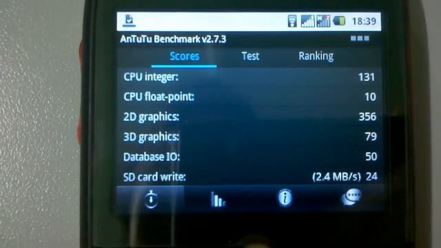 ZTE v821 com Android - Hardware analise com Antutu Benchmark смотреть онлайн