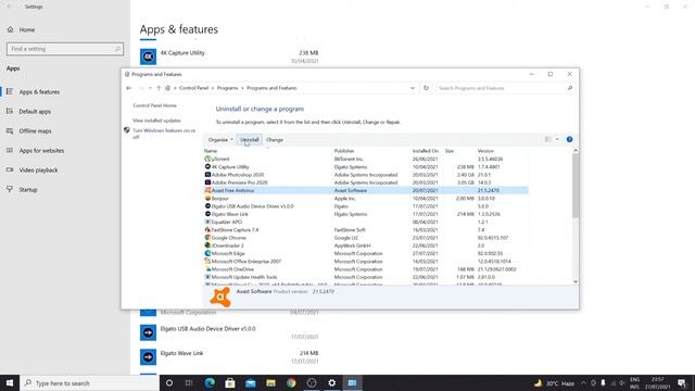 How to Uninstall Avast Antivirus from Windows 10 смотреть онлайн