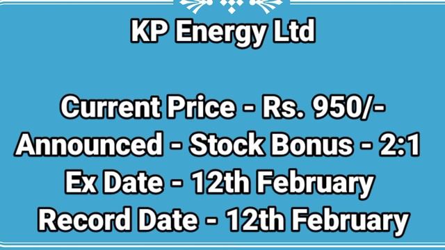 6 Stocks , & KP Energy Declared High Dividend,Bonus & Split With Ex Date's Suraj ltd share смотреть онлайн