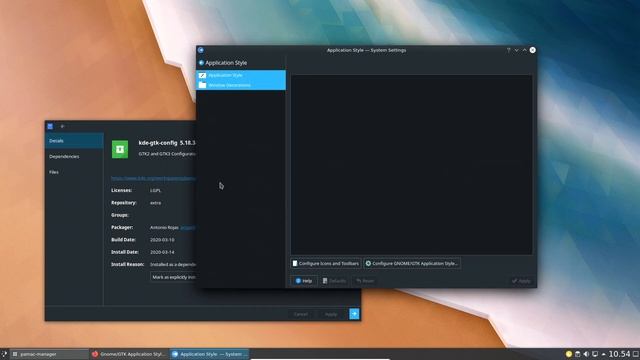 "How to configure GTK apps in KDE 5.18 LTS" смотреть онлайн