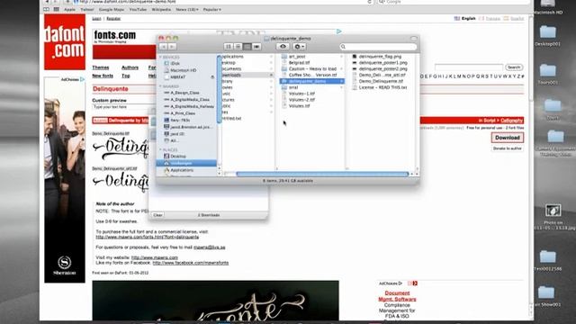 Samantha Prain's Tutorial: Font смотреть онлайн