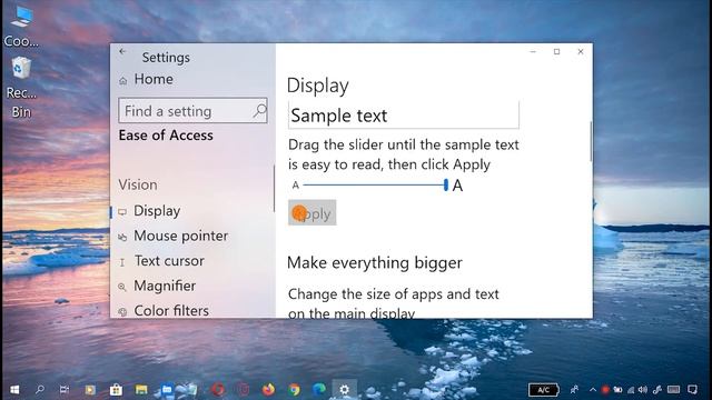 How to Change Text Size on Windows 10 смотреть онлайн