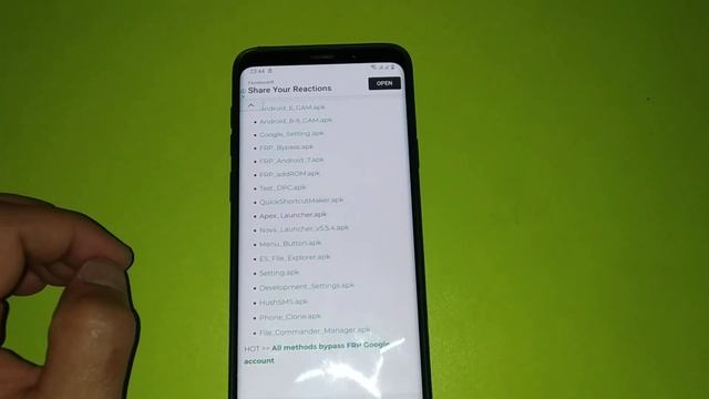 BYPASS FRP S9+ ANDROID 10 PATCH 2020 MAY смотреть онлайн