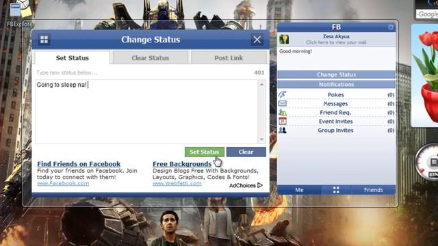 Facebook sidebar desktop gadget for windows 7 смотреть онлайн