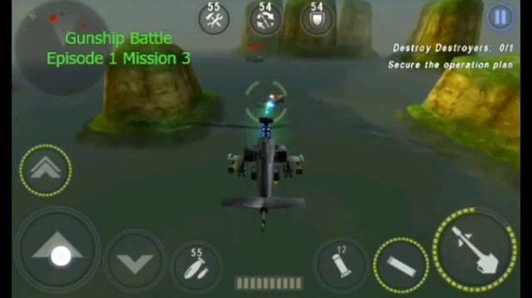 (Android Game)Gunship Battle Gameplay 1