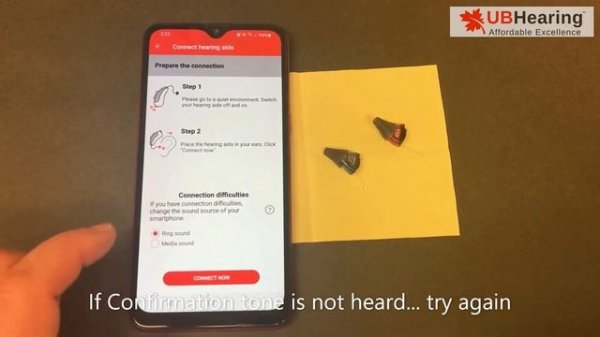 Connecting Signia non-Bluetooth Hearing Aids to Android Smartphone using Signia App
