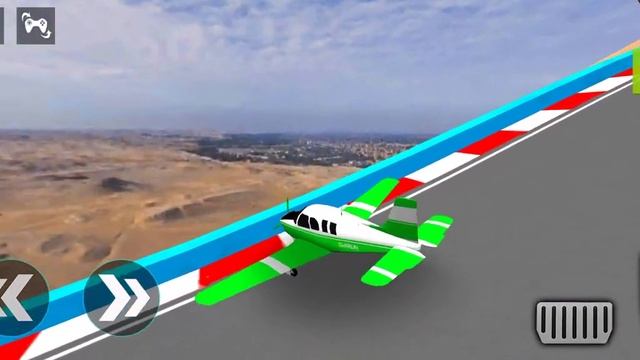 Plane Stunts 3D - Impossible Tracks Stunt Games - Android GamePlay 2021 #1 смотреть онлайн