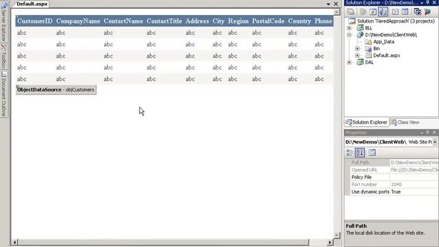 Three Tier Data Access using ASP.NET 2.0 Part 4 of 6 смотреть онлайн