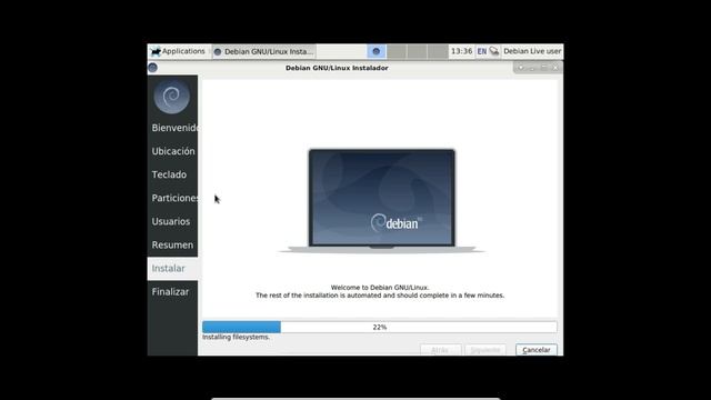 Debian 10 Buster | Live CD/USB + Instalación | XFCE смотреть онлайн
