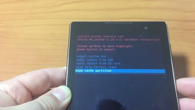 Factory Reset da Recovery Asus ZenPad C 7 смотреть онлайн