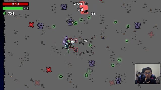 So i tried adding CLONES with MASOCHIST | Brotato: Invasion смотреть онлайн