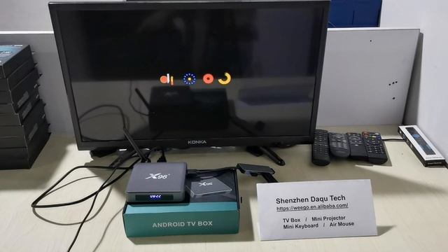 X96 X6 Android tv box . смотреть онлайн