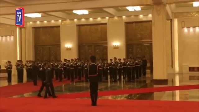 PM tiba di The Great Hall of the People di Beijing смотреть онлайн