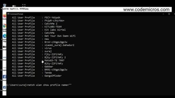 How to find wifi password using command prompt (cmd) in windows 10 and 11 | find wifi password cmd