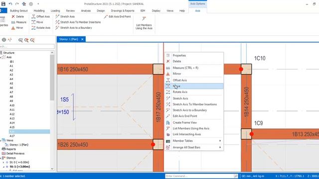R.C. Complete Building Design using ACI Codes in Protastructure 2021 смотреть онлайн