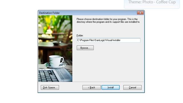 Visual Installer: Images for the setup dialog boxes / setup wizard included смотреть онлайн