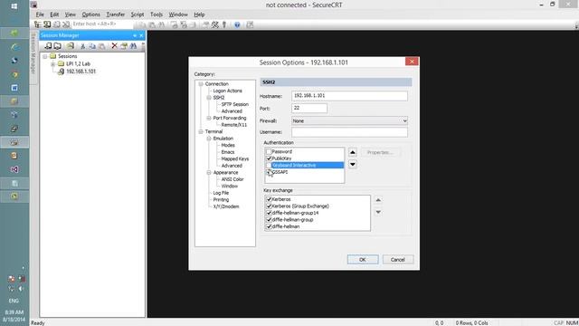 SSH Server Authentication with RSA pair of keys by Putty and SecureCrt смотреть онлайн