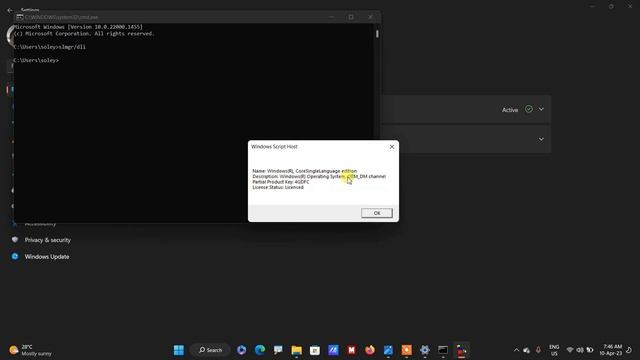 របៀបមើល Windows ដែលមាន License និងអត់មាន License | How to check window licence смотреть онлайн