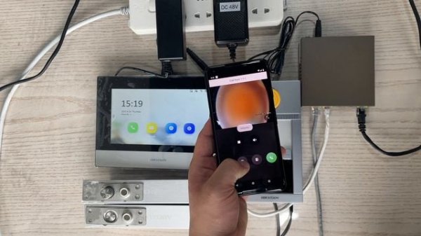 HIKVISION DS-KV8113-WME1 control open 2 Lock, no need access module DS-K2M080 / DS-K2M060