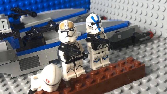 Clone Troopers VS Storm Troopers (Lego Star Wars Stopmotion) смотреть онлайн