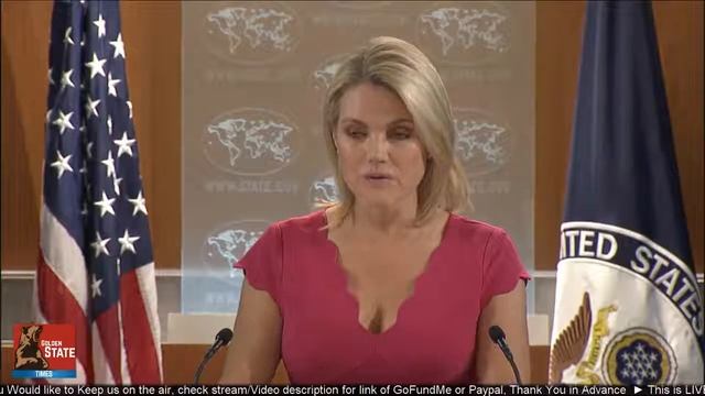 WATCH: US State Department URGENT Press Briefing with Heather Nauert Regarding North Korea смотреть онлайн