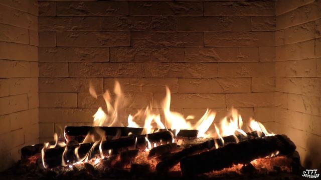 🔥 The Best Crackling Fireplace 4K Burning Logs Fire Sounds Камин 4K Звуки о смотреть онлайн