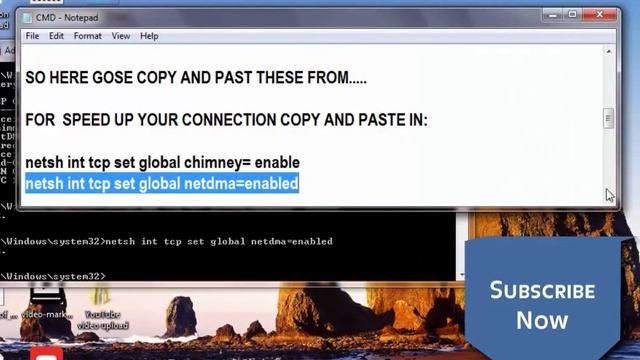 How to speed up your internet connection using cmd смотреть онлайн