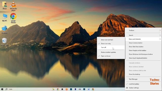 How to Remove News and Weather Widget from Taskbar in Windows 10 - Easy Method смотреть онлайн