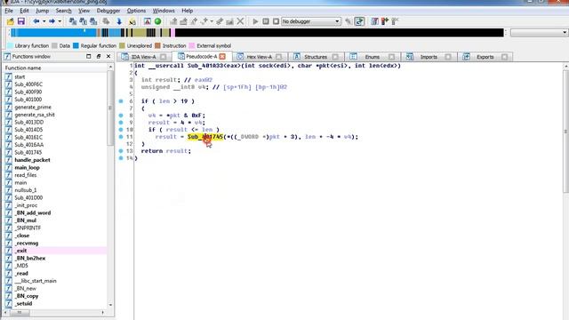 Hex-Raysing x64 binaries with "+22" toolkit смотреть онлайн