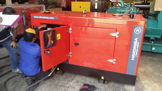 Tes load Yanmar himoinsa 40 kva silent Type смотреть онлайн