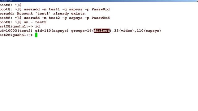 13.10 useradd user mod and userdel смотреть онлайн