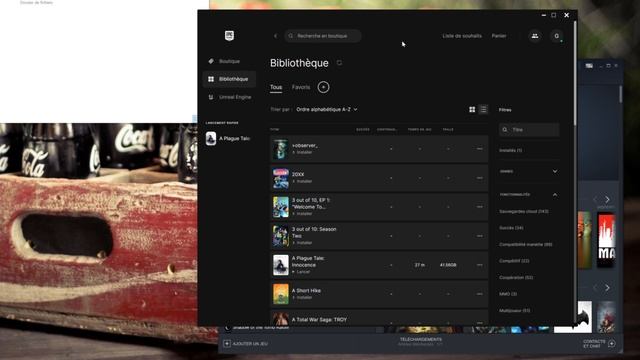 Gérer le stockage de vos jeux 🎮 Steam - Epic - GOG - EA - UPlay - Windows Store ... смотреть онлайн