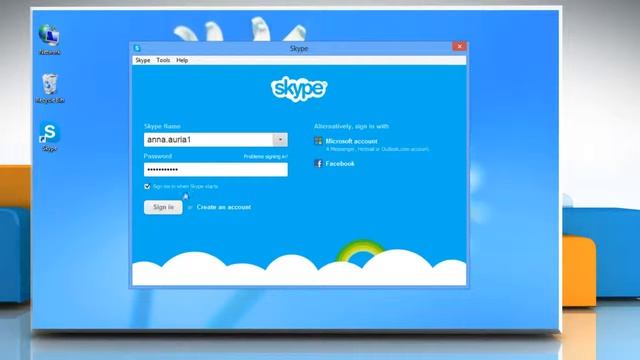 How to call a phone number using Skype® on a Windows® 8 PC смотреть онлайн