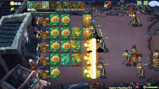 Plants vs Zombies Universe: Emperor's Mausoleum - Night 10-3 смотреть онлайн