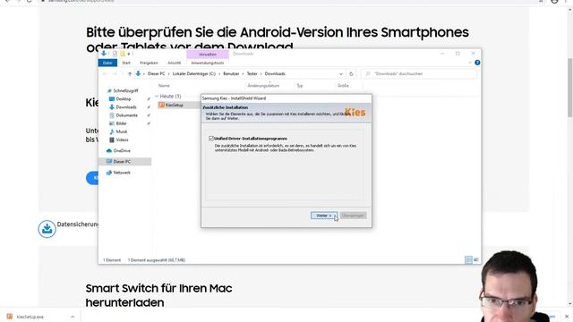 Herunterladen und Installieren von Samsung Kies смотреть онлайн