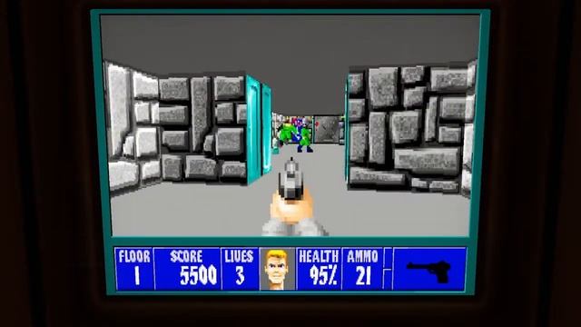 Wolfenstein II: The New Colossus - Wolfenstein 3D Easter Egg смотреть онлайн