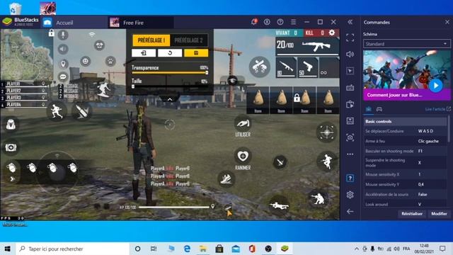 شرح شامل لBlueStacks وضبط اعدادات فري فاير + كيف تستخدم ماكرو الثلج مثل SYBLUS✌️ смотреть онлайн