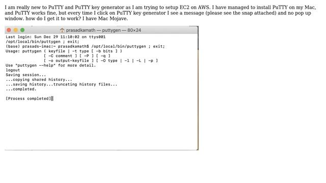 Not able to open PuTTy key generator on Mac (2 Solutions!!) смотреть онлайн