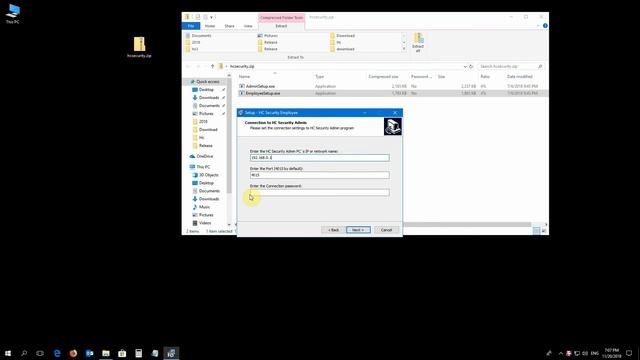 Install the HC Security Employee program смотреть онлайн