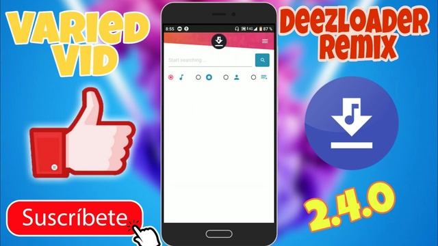 Descarga Deezloader Remix  2.4.0 ((Actualizado))((Android))