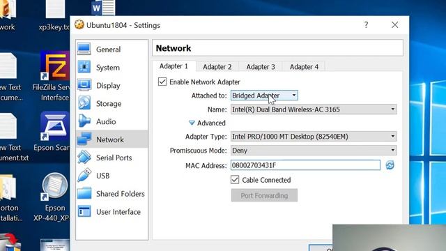 Virtualbox Adapters смотреть онлайн