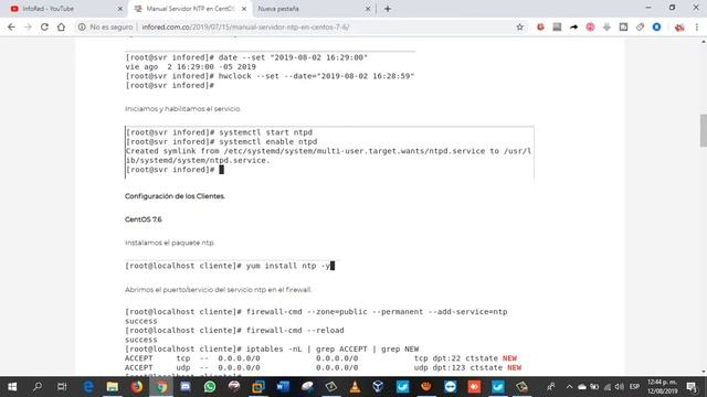 Cómo Configurar un Servidor NTP en CentOS 7 2019 Minimal смотреть онлайн
