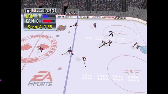 NHL 2001 Autoplay Mode / USA VS CANADA / AMERICAN DERBY!!! смотреть онлайн
